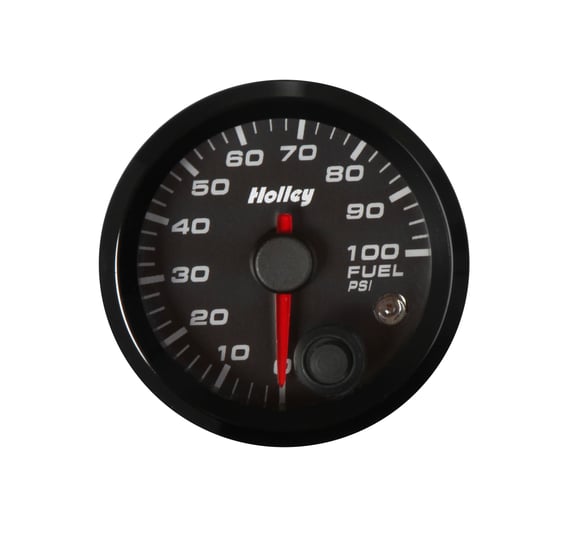 Holley Analog Style Fuel Pressure Gauge 26-608 HOLLEY Autoparts