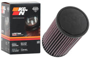 K&N Filter Universal Rubber Filter 2.75in Flange 4.75in Base 4in Top 8in Height K&N Engineering Air Filters - Universal Fit