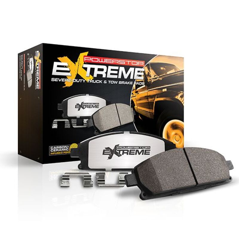 Power Stop 23-24 Ford F-250 Super Duty Rear Z36 Truck & Tow Pad w/Hardware PowerStop Brake Pads - Performance