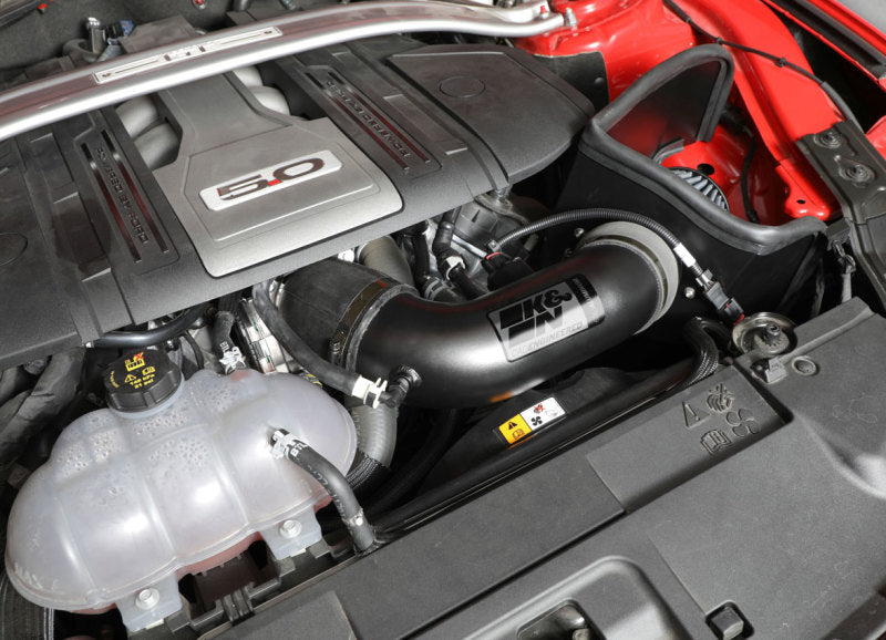 K&N 2018 Ford Mustang GT V8 5.0L F/I Performance Intake Kit K&N Engineering Cold Air Intakes