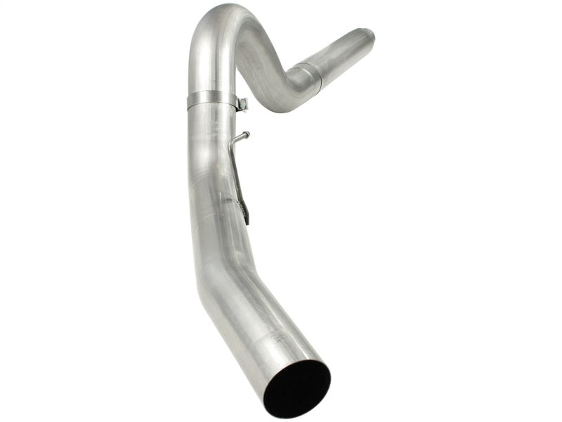 aFe MACHForce XP 5in DPF-Back Stainless Steel Exh Sys, No tip, Ford Diesel Trucks 08-10 V8-6.4L aFe DPF Back