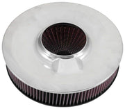K&N X-Stream Top Assembly 14in OD 5.125in Neck Flange 4.62in H w/Vent K&N Engineering Air Filters - Universal Fit