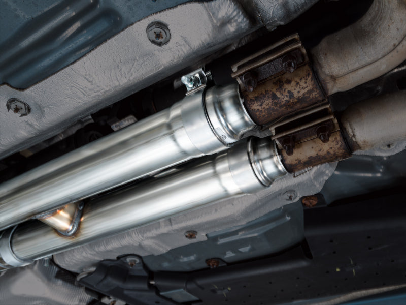 AWE Tuning 21-23 Ford Mustang Mach 1 SwitchPath Cat-Back Exhaust w/ Quad Chrome Silver Tips AWE Tuning Catback