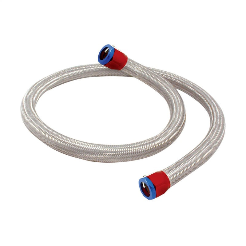 Spectre Stainless Steel Flex Heater Hose Kit 5/8in. Diameter - 4ft. Red/Blue Spectre Hoses