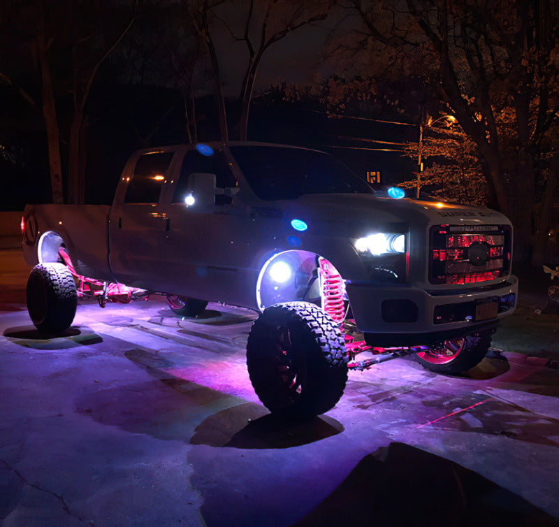 Oracle Bluetooth + RF Underbody Rock Light Kit - 4 PCS - ColorSHIFT ORACLE Lighting Light Bars & Cubes