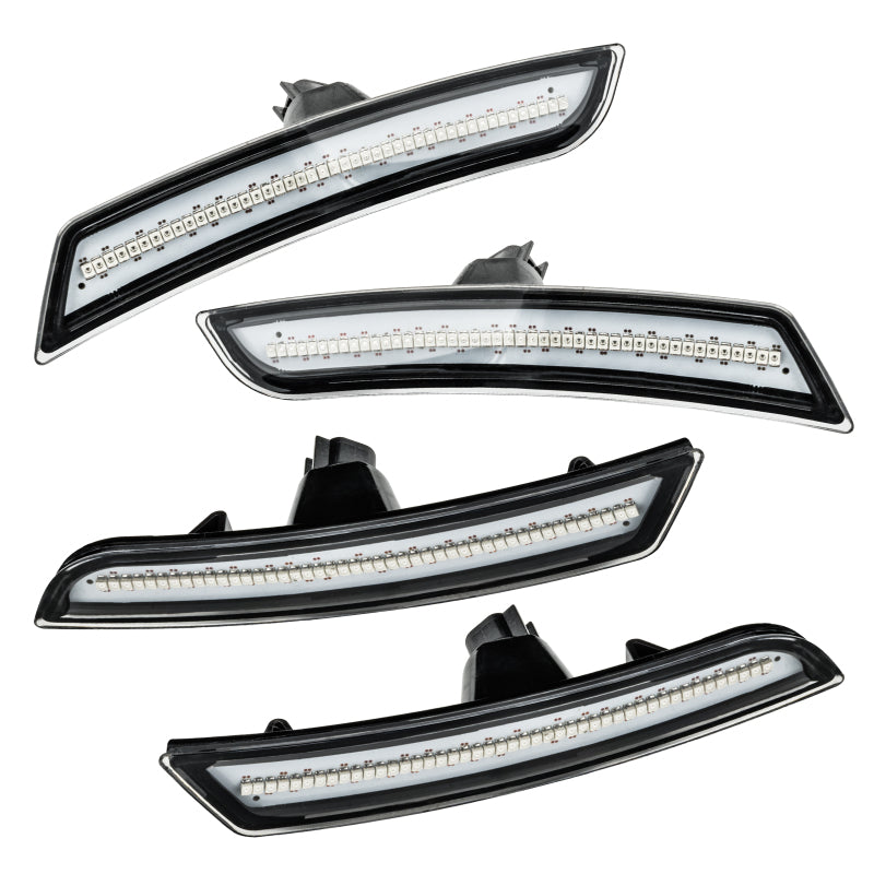 Oracle 16-19 Chevrolet Camaro Concept Sidemarker Set - Clear - No Paint - ORACLE Lighting Light Strip LED