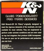 K&N 87-92 Supra Non-Turbo / 99-04 Grand Cherokee 4.0 Performance Gold Oil Filter K&N Engineering Oil Filters