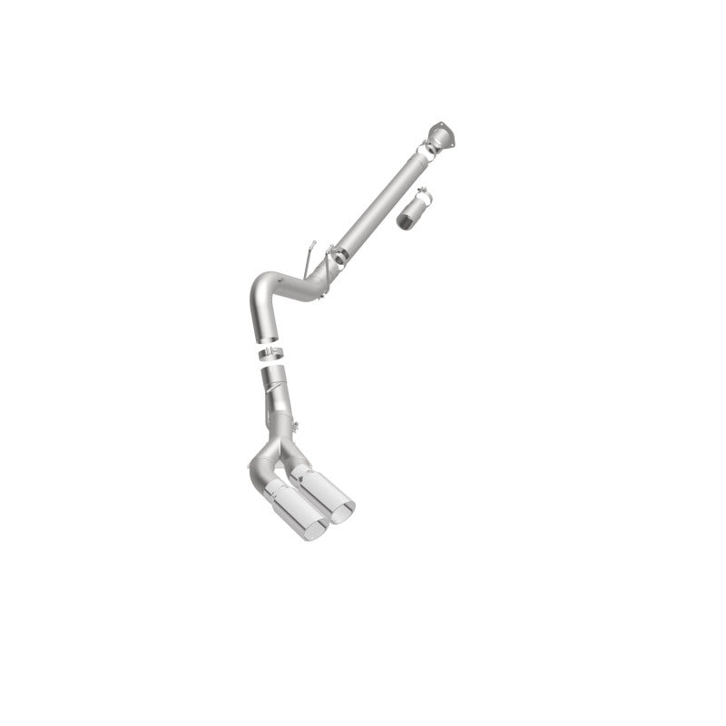 MagnaFlow 08-17 Ford F-250/F-350/F-450 4.6L/6.7 DPF-Back SS 4in Dual Single Passenger Side Rear Exit Magnaflow DPF Back