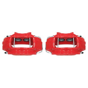 Power Stop 07-14 Ford Mustang Front Red Calipers w/o Brackets - Pair PowerStop Brake Calipers - Perf