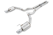 AWE Tuning S550 Mustang GT Cat-Back Exhaust - Touring Edition (Chrome Silver Tips) AWE Tuning Catback