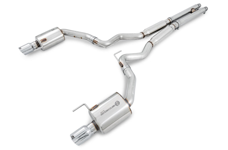 AWE Tuning S550 Mustang GT Cat-Back Exhaust - Touring Edition (Chrome Silver Tips) AWE Tuning Catback