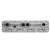 Edelbrock Cylinder Head SBC NHRA Legal 64cc Straight Plug Bare Single Edelbrock Heads