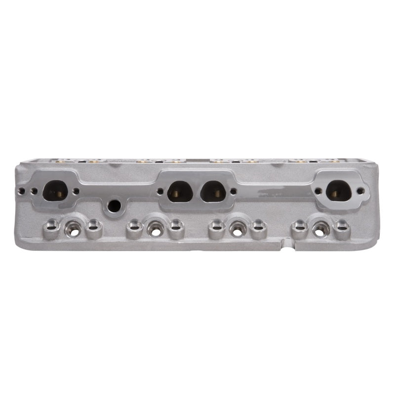 Edelbrock Cylinder Head SBC NHRA Legal 64cc Straight Plug Bare Single Edelbrock Heads