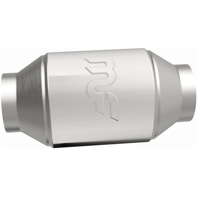 MagnaFlow Premium High Flow Metallic Converter 5in OD - 3in In / 3in Out Magnaflow Catalytic Converter Universal