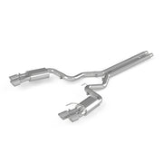 MBRP 18-19 Ford Mustang GT 5.0 3in Dual Split Rear Cat Back w/ Quad 4.0in Dual Wall Tips- T304 MBRP Catback