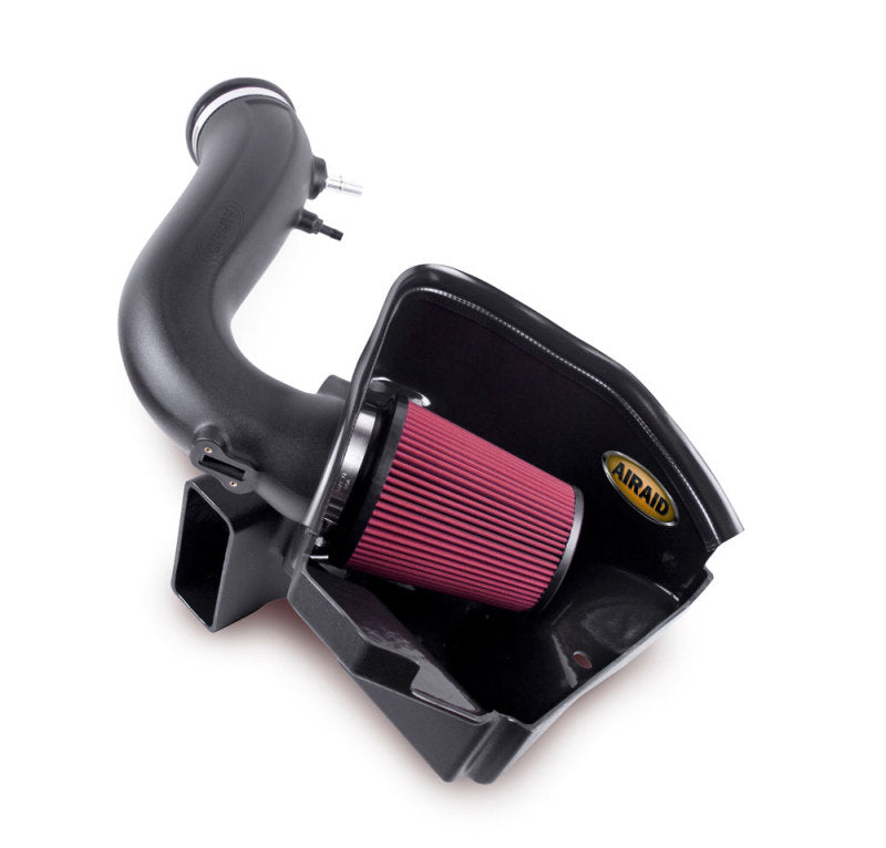 Airaid 11-14 Ford Mustang 3.7L V6 MXP Intake System w/ Tube (Dry / Red Media) Airaid Cold Air Intakes