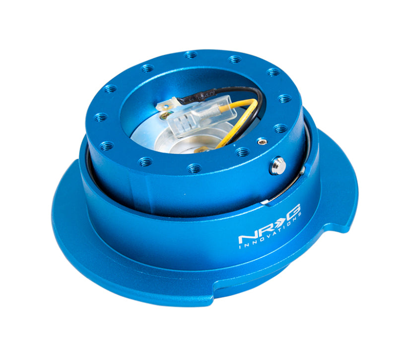 NRG Quick Release Kit Gen 2.5 - Blue / Blue Ring NRG Quick Release Adapters