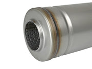 aFe MACH Force-Xp Muffler 2-1/2 IN ID Center/Center x 9 IN Dia. x 14 IN L - Round Body aFe Muffler