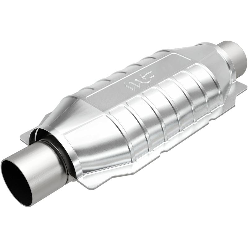MagnaFlow Converter Universal CARB Compliant 2.25in Inlet 2.25in Outlet 16in Length Magnaflow Catalytic Converter Universal