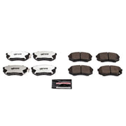 Power Stop 00-04 Mitsubishi Fuso FE Front Z36 Truck & Tow Brake Pads w/Hardware PowerStop Brake Pads - Performance