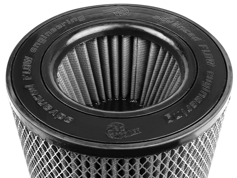 aFe Magnum FORCE Intake Air Filter w/Pro DRY S 5 5-1/2IN F x 9IN B x 9IN T x 7INw/Expanded Metal aFe Air Filters - Universal Fit