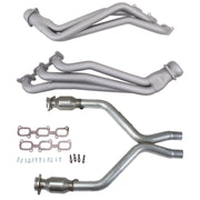 BBK 11-14 Ford Mustang V6 1-3/4 Long Tube Headers w/High Flow Catted X-Pipe (Ti Ceramic) BBK Headers & Manifolds
