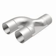 MagnaFlow Smooth Trans Y 2.50inch SS 90 deg. Magnaflow Y Pipes