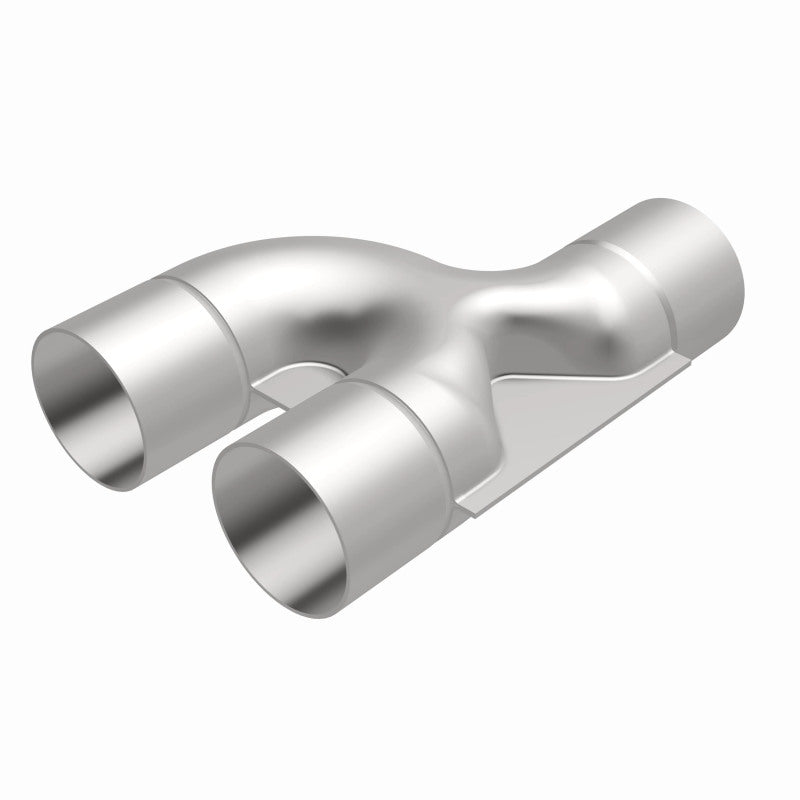 MagnaFlow Smooth Trans Y 2.50inch SS 90 deg. Magnaflow Y Pipes