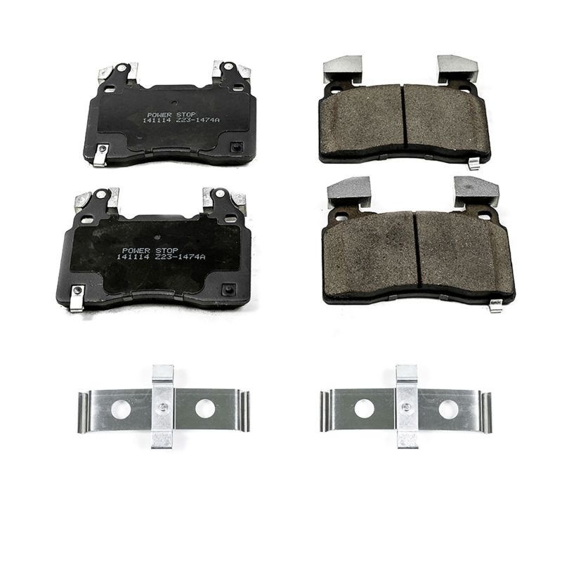 Power Stop 15-19 Cadillac CTS Front Z17 Evolution Ceramic Brake Pads w/Hardware PowerStop Brake Pads - OE