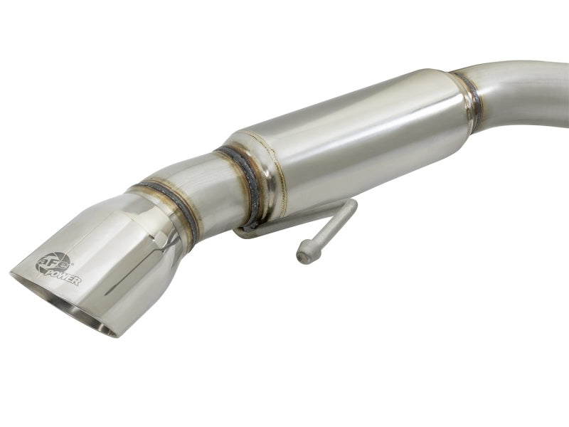 aFe MACHForce XP 3in Aggressive Toned Cat-Back Exhausts w/ Polished Tips 15-17 Ford Mustang V6/V8 aFe Catback