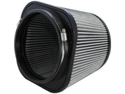 aFe MagnumFLOW Pro DRY S Universal Air Filter 7.13in F x (8.75 x 8.75)in B x 7in T(Inv) x 6.75in H aFe Air Filters - Universal Fit