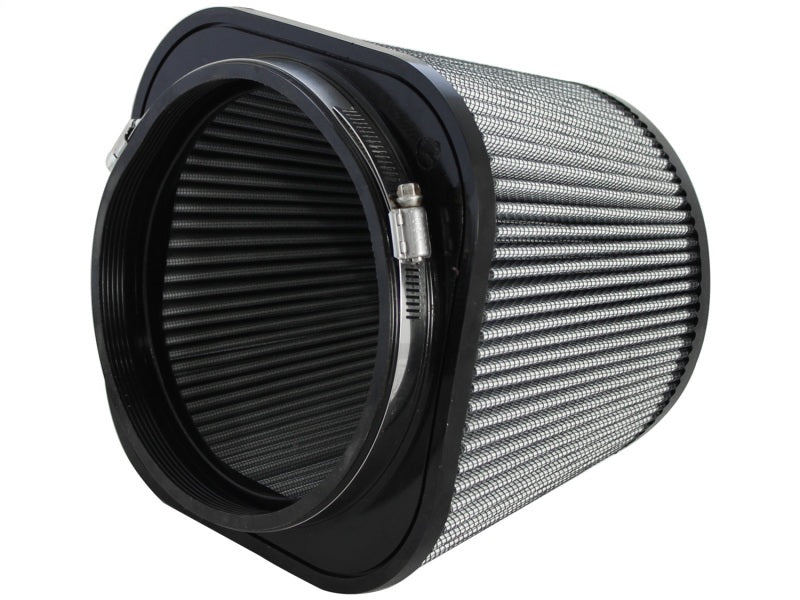 aFe MagnumFLOW Pro DRY S Universal Air Filter 7.13in F x (8.75 x 8.75)in B x 7in T(Inv) x 6.75in H aFe Air Filters - Universal Fit