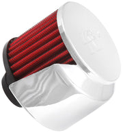 K&N 1in Flange L x 3in OD x 2.5in Height Clamp On Crankcase Vent Filter K&N Engineering Air Filters - Universal Fit