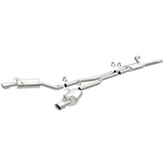 MagnaFlow Cat-Back Stainless Dual Split Rear Exit 4in Polished Tips 11-15 Chevy Camaro 3.6L V6 Magnaflow Catback