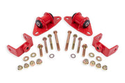BMR 14-19 Chevrolet Corvette Motor Mount Kit - Red BMR Suspension Engine Mounts