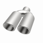 MagnaFlow Tip 1-Pk Dual Rnd DW 3x10 2.25ID Magnaflow Tips