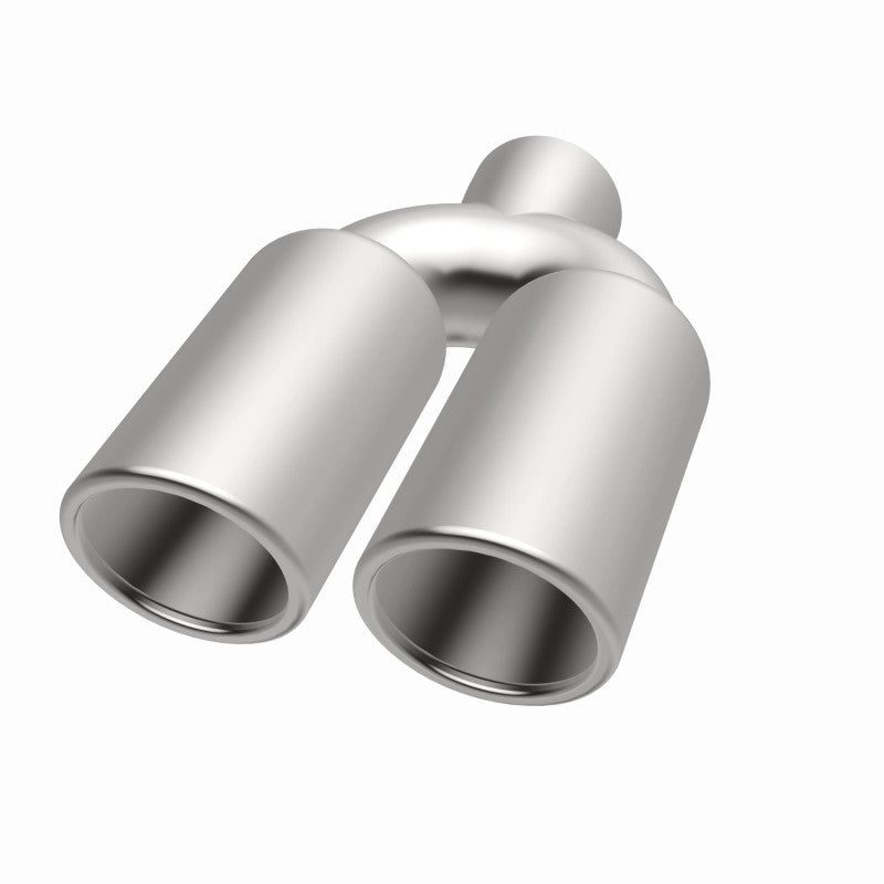 MagnaFlow Tip 1-Pk Dual Rnd DW 3x10 2.25ID Magnaflow Tips