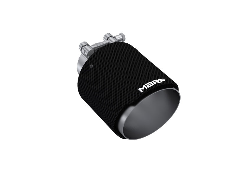MBRP Universal Carbon Fiber Tip 2.5in ID / 4.5in OD Out / 6.5in Length Angle Cut Dual Wall MBRP Tips
