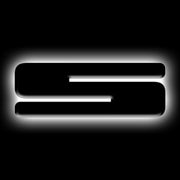 ORACLE Lighting Universal Illuminated LED Letter Badges - Matte Blk Surface Finish - S ORACLE Lighting Light Accessories and Wiring