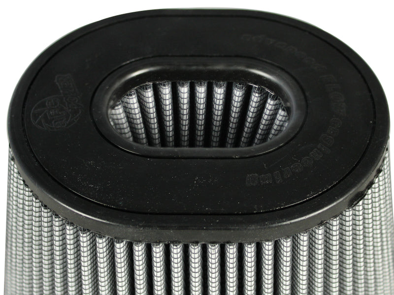 aFe MagnumFLOW Pro Dry S Air Filters 4F x (9x6-1/2)B x (6-3/4x5-1/2)T (INV) x 6-1/8 H in aFe Air Filters - Universal Fit