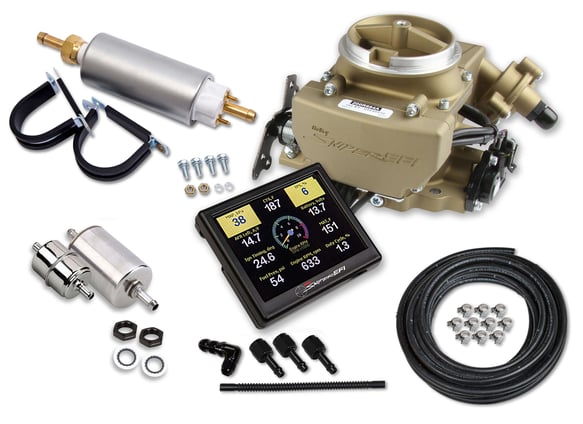 Holley Sniper EFI 2GC Large Bore Master Kit - Classic Gold 550-857K HOLLEY Autoparts