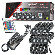 Oracle Bluetooth + RF Underbody Rock Light Kit - 8 PCS - ColorSHIFT ORACLE Lighting Light Bars & Cubes