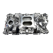 Edelbrock SBC Performer EPS Manifold - Chrome Plasma Coated Edelbrock Intake Manifolds