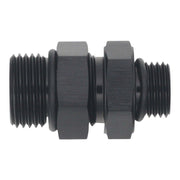 DeatschWerks 6AN ORB Male to 8AN ORB Male Swivel Adapter - Anodized Matte Black DeatschWerks Fittings