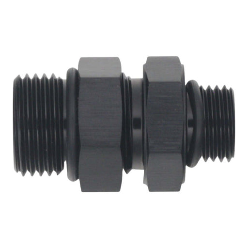 DeatschWerks 6AN ORB Male to 8AN ORB Male Swivel Adapter - Anodized Matte Black DeatschWerks Fittings