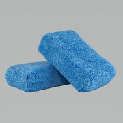 Chemical Guys Premium Grade Microfiber Applicators - 2in x 4in x 6in - Blue - 2 Pack Chemical Guys Pads & Sponges