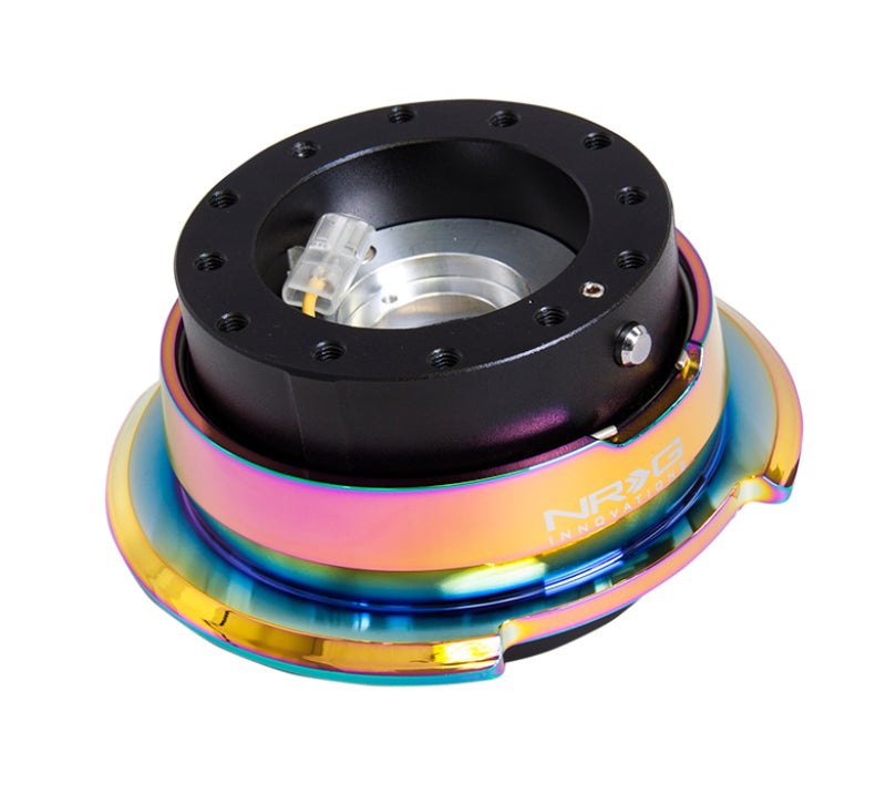 NRG Quick Release Gen 2.8 - Black Body / Neochrome Ring NRG Quick Release Adapters