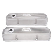 Edelbrock Valve Cover Classic Series Ford 1958-1976 FE V8 Satin Edelbrock Valve Covers