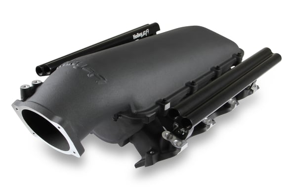 Dual Fuel Injector Lo-Ram EFI Intake Manifold Kit GM LS1/LS2/LS6 300-624BK HOLLEY EFI Autoparts