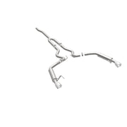 MagnaFlow Cat-Back 15-16 Ford Mustang 2.3L L4 Competition SS 3in Dual Split Rear 4.5in Black Tips Magnaflow Catback